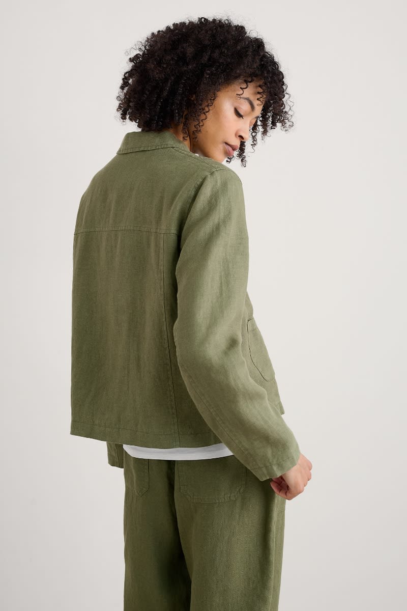 Seasalt Cornwall - 'Arame' Jacket - Light Olive