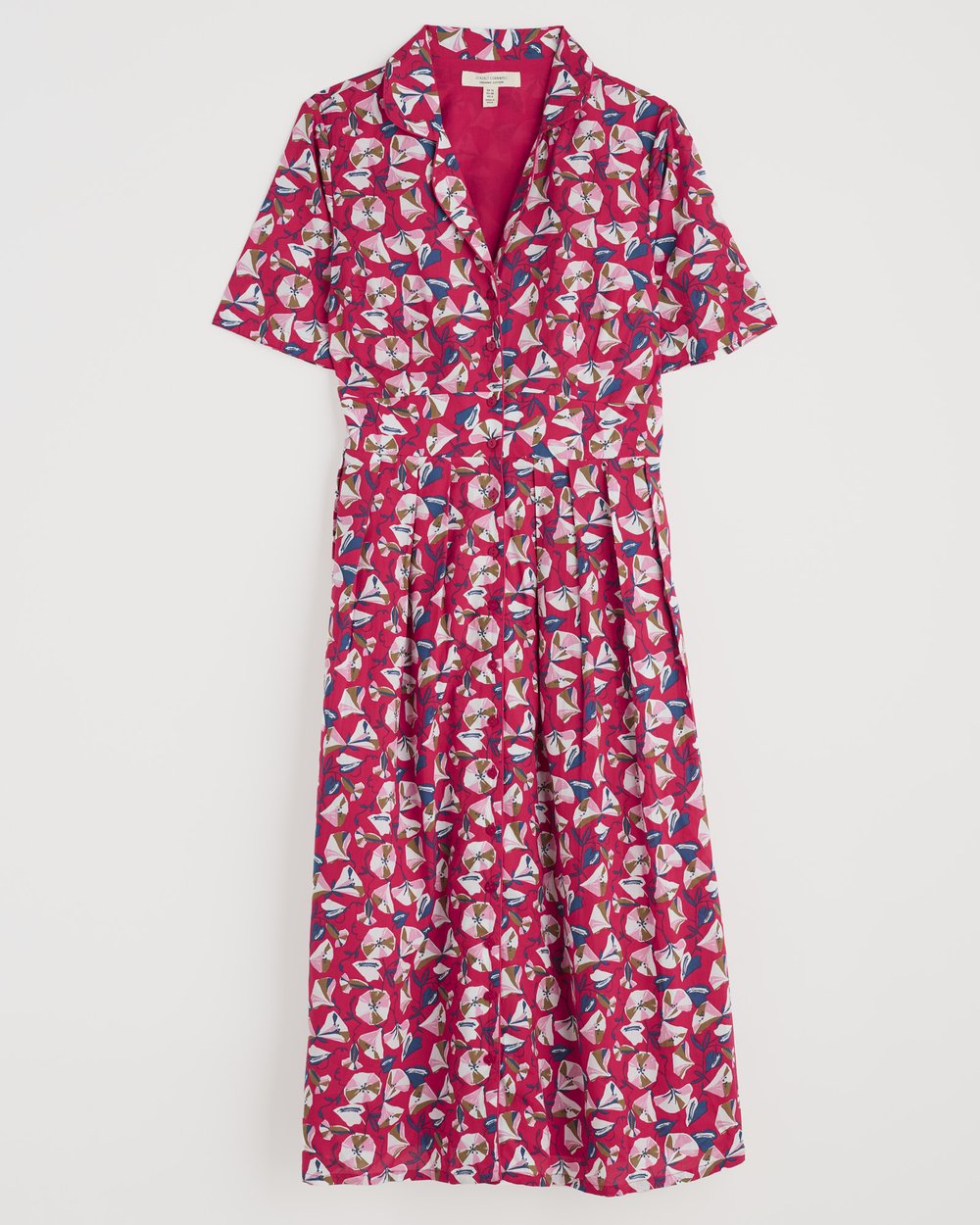 Seasalt Cornwall - 'Charlotte' Dress - Parasol Floral Raspberry