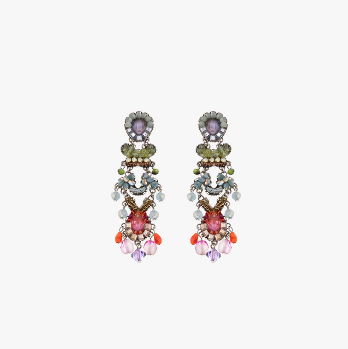 AYALA BAR - Handmade Earrings - Spring Awakening Floral