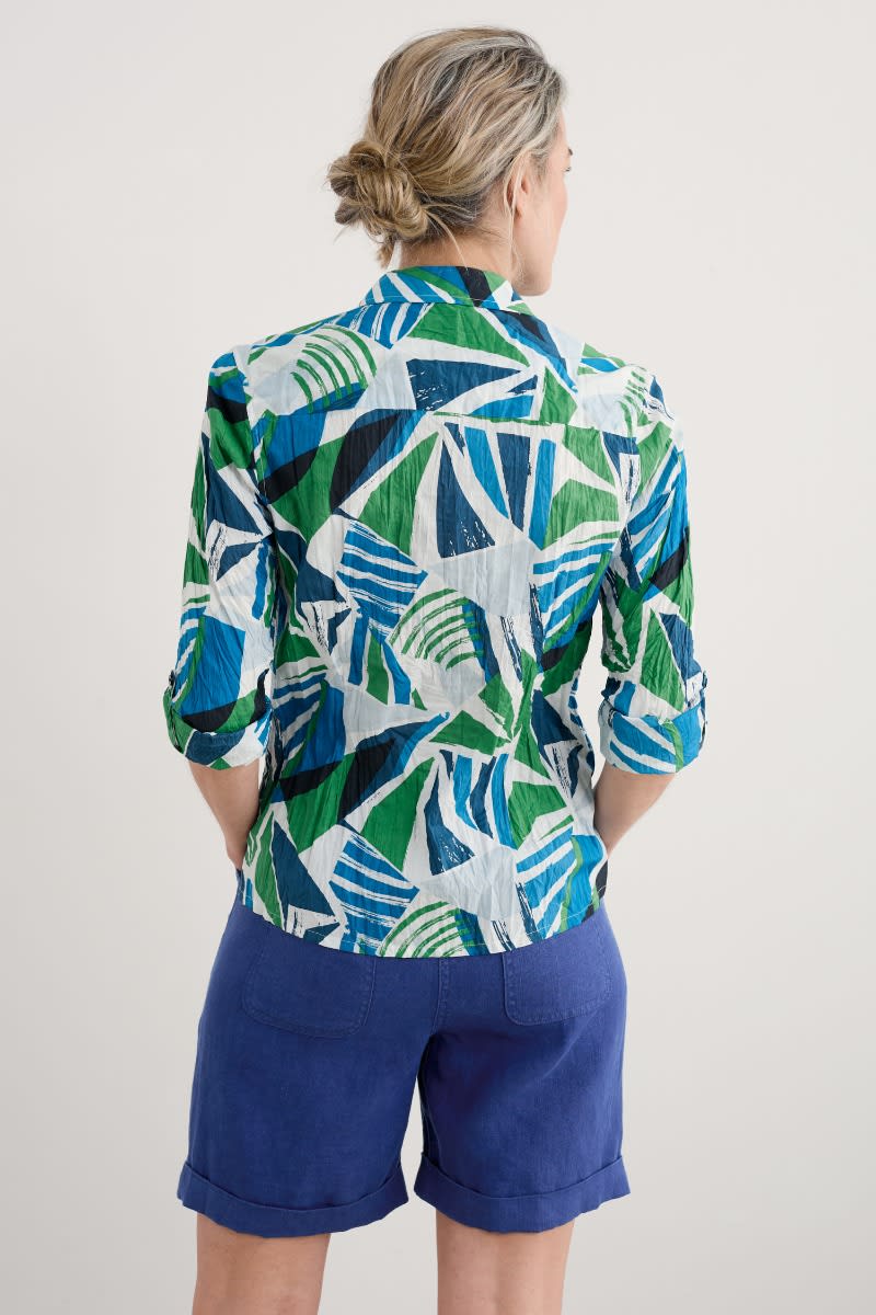 Seasalt Cornwall - ‘Larissa’ Shirt - Spinnaker Sails Hedgerow