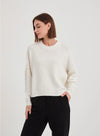 Tirelli Textured Soft Knit - Ivory