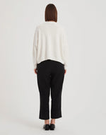 Tirelli Textured Soft Knit - Ivory