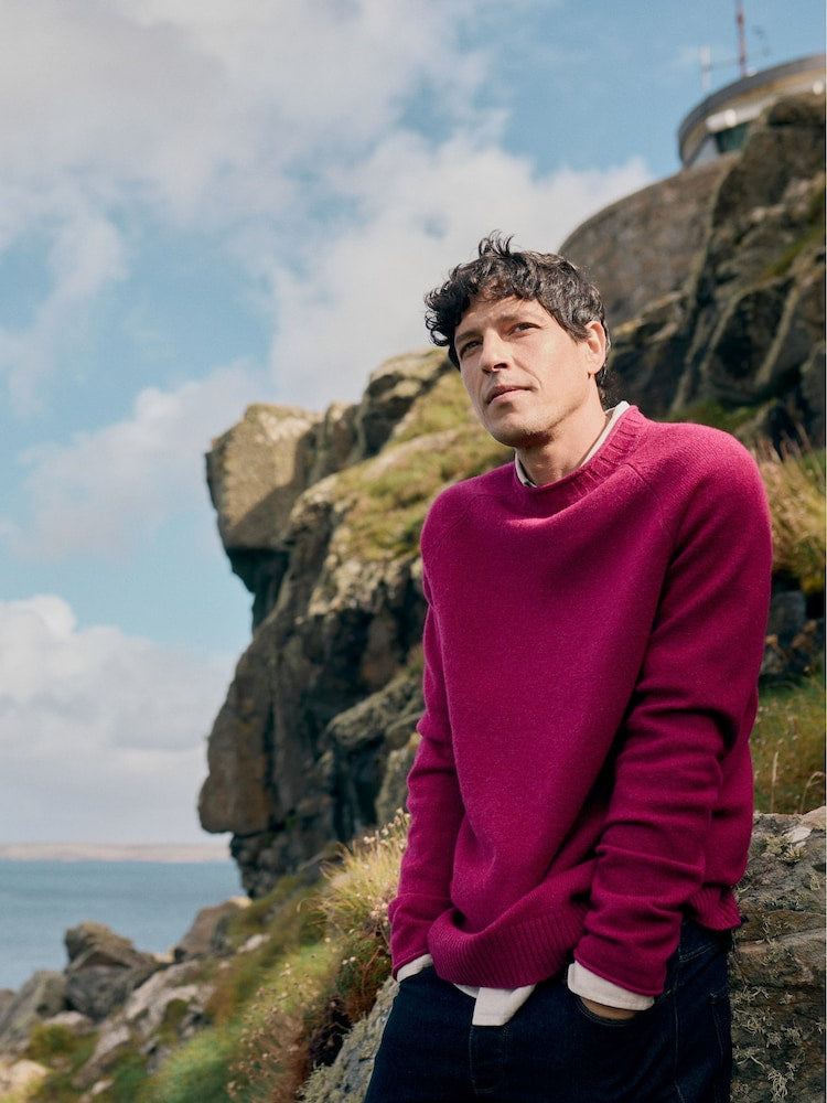 Seasalt Cornwall - Men's Fitcher Knitted Jumper - Casis