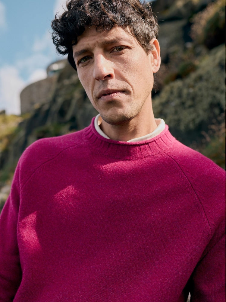 Seasalt Cornwall - Men's Fitcher Knitted Jumper - Casis