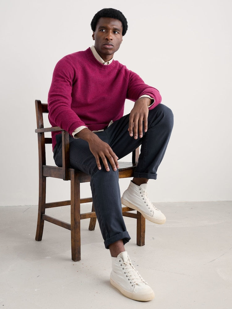 Seasalt Cornwall - Men's Fitcher Knitted Jumper - Casis
