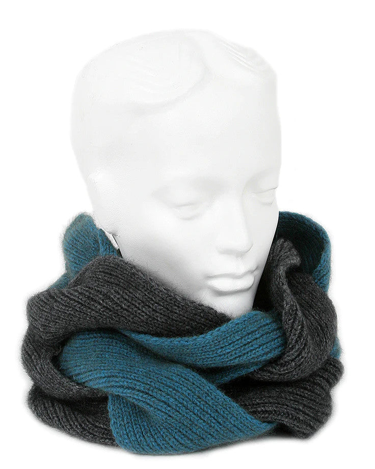 Lothlorian - Possum Merino - Plait Cowl Scarf/ Snood