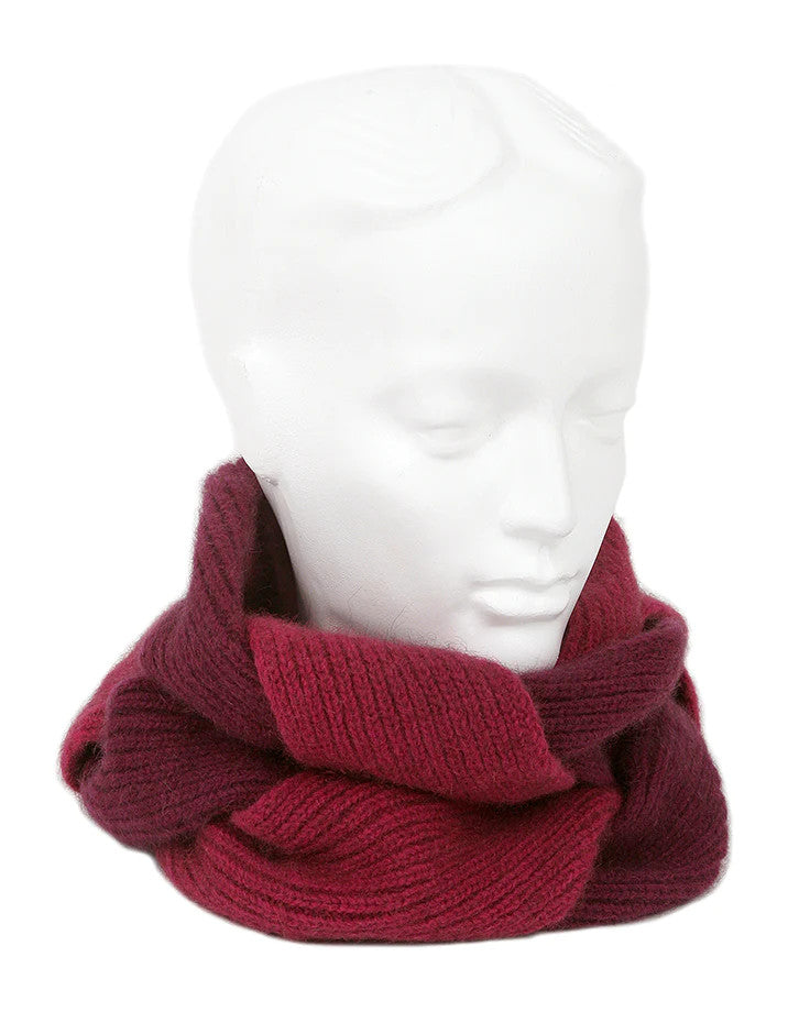 Lothlorian - Possum Merino - Plait Cowl Scarf/ Snood