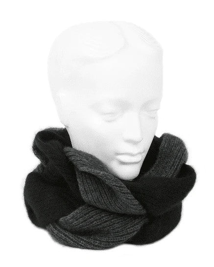 Lothlorian - Possum Merino - Plait Cowl Scarf/ Snood