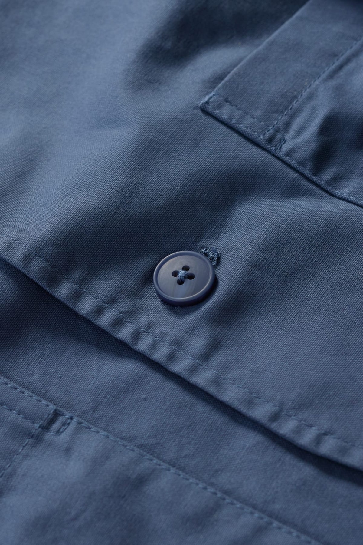 Seasalt Cornwall - Men's ‘Towen’ Organic Cotton Blazer - Vintage Indigo