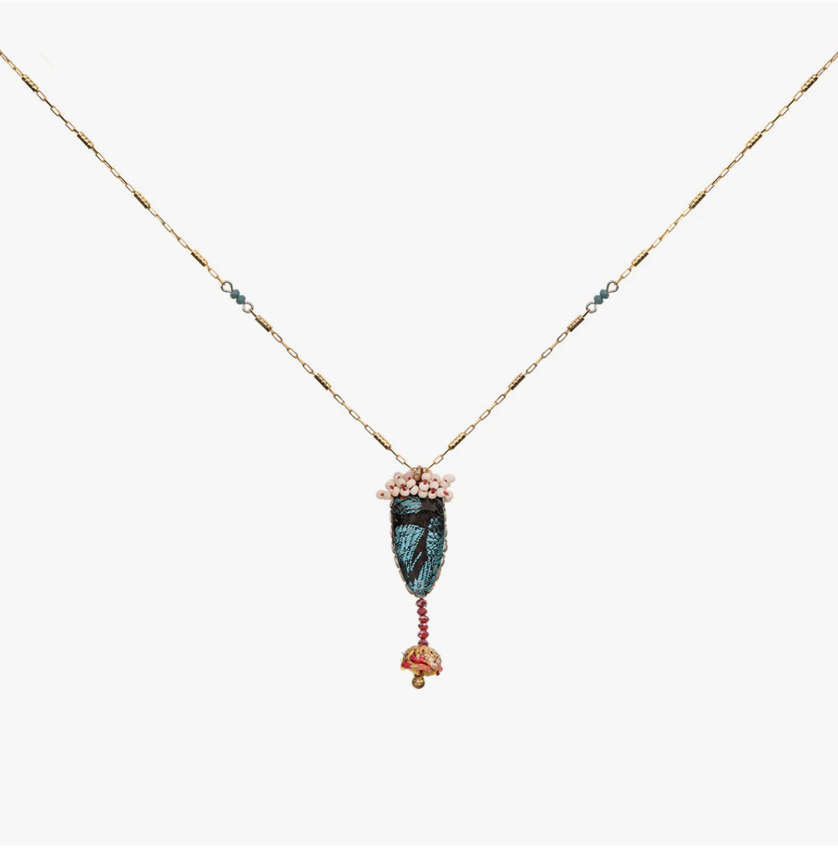 AYALA BAR - Artisam Necklace - Summer Skies Light