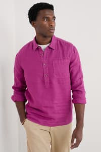 Seasalt Cornwall - Men's ‘Artist's’ Shirt - Casis