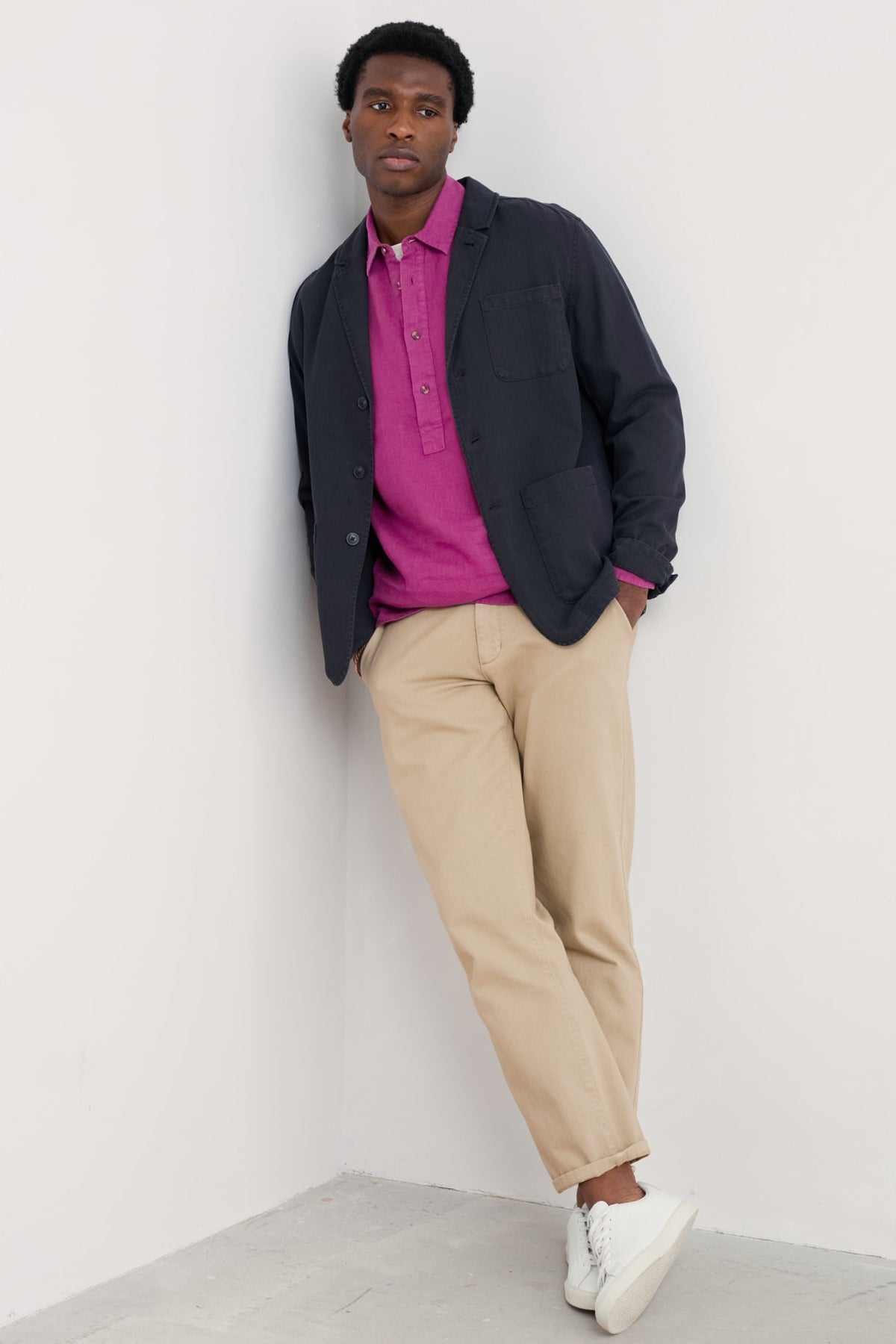 Seasalt Cornwall - Men's ‘Artist's’ Shirt - Casis
