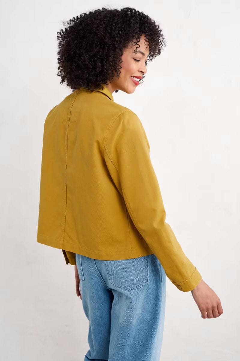 Seasalt Cornwall - ‘Coombe’ Lane Cotton Jacket - Chamomile