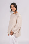 Montaigne ‘Toulouse’ Linen Long Sleeve Top - Various Colours