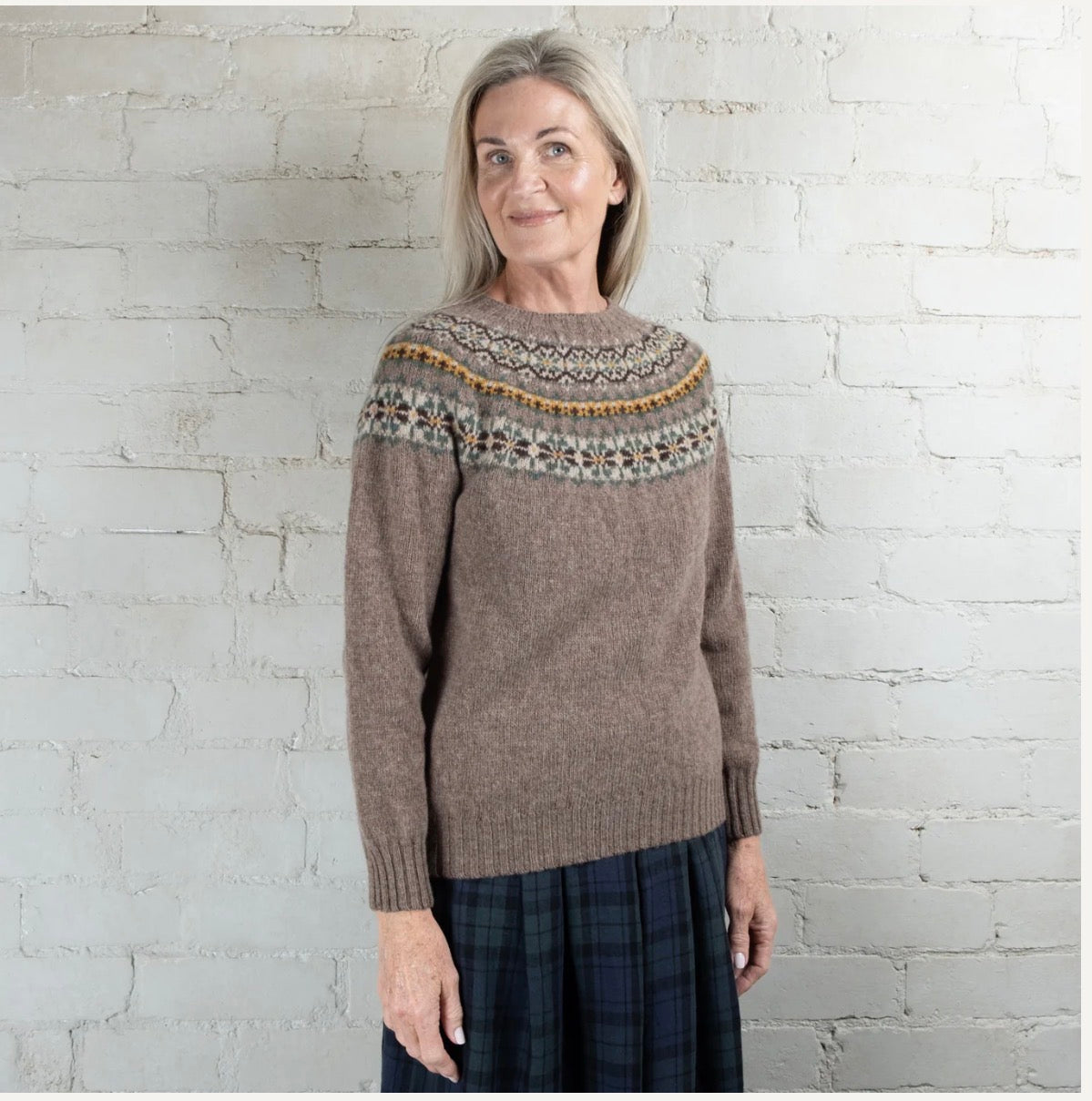 Harley of Scotland - Fair Isle Super Knit - Tundara