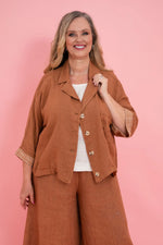 Donna Donna ‘Katie’ Throw Over Top Blazer - Various Colours