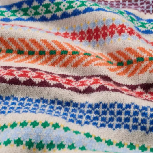 Seasalt Cornwall - ‘Percella Cove’ Vest - Knit Abstraction Multi