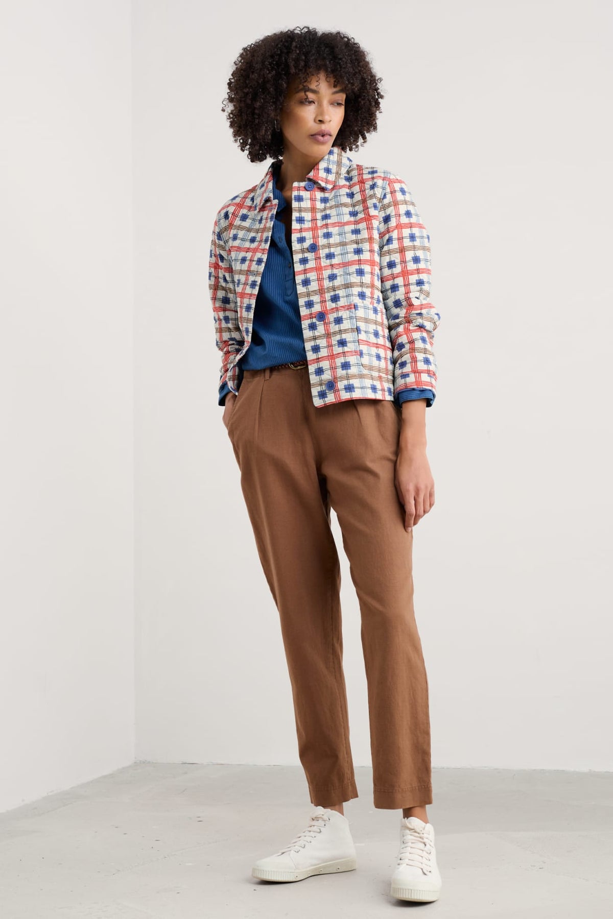 Seasalt Cornwall - ‘Nanterrow’ Trousers - Toffee
