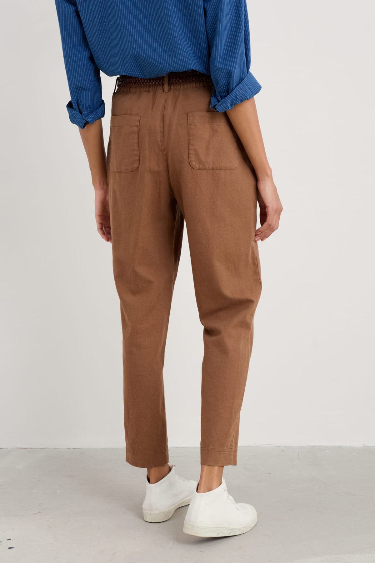 Seasalt Cornwall - ‘Nanterrow’ Trousers - Toffee
