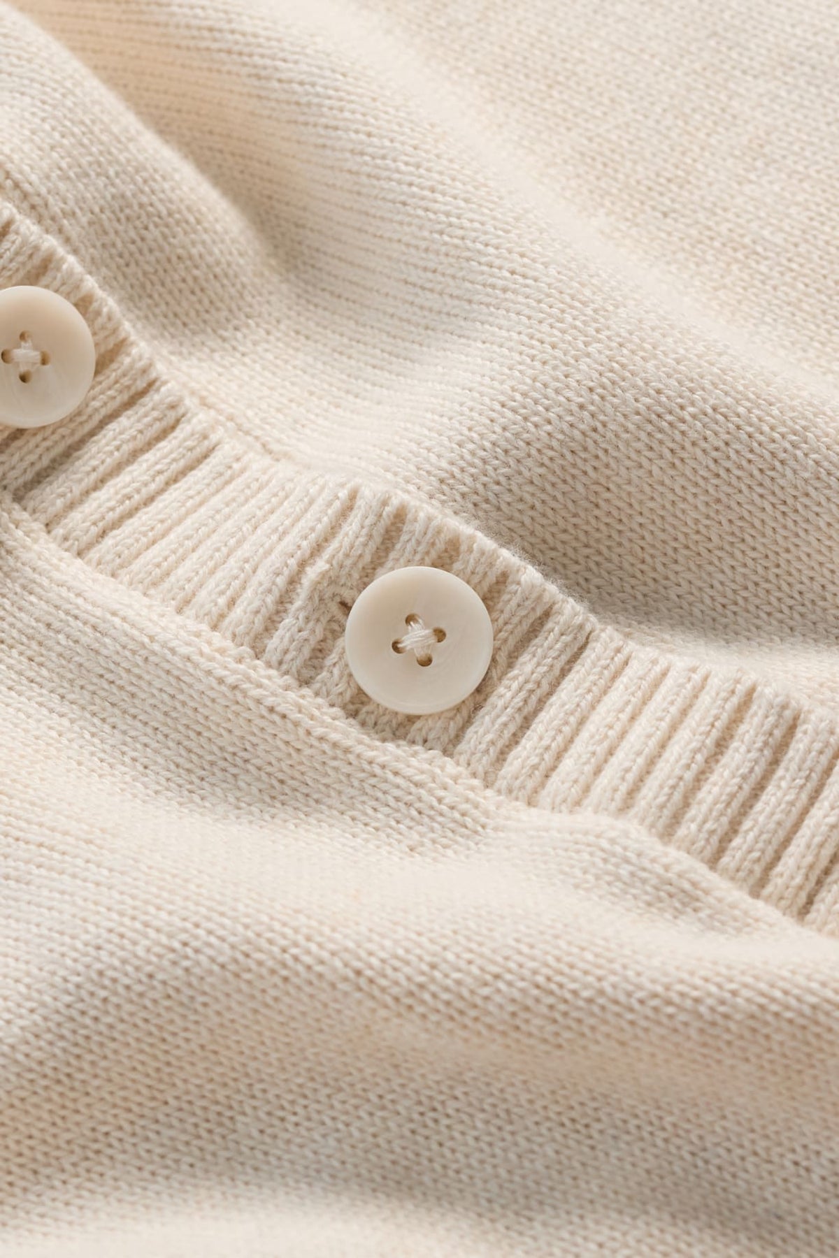 Seasalt Cornwall - ‘Gillan Creek’ Organic Cotton Short - Sleeve Cardigan - Calk - LAST ONE - Size 10