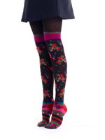 Italian ‘Foulard’ Cotton Tights