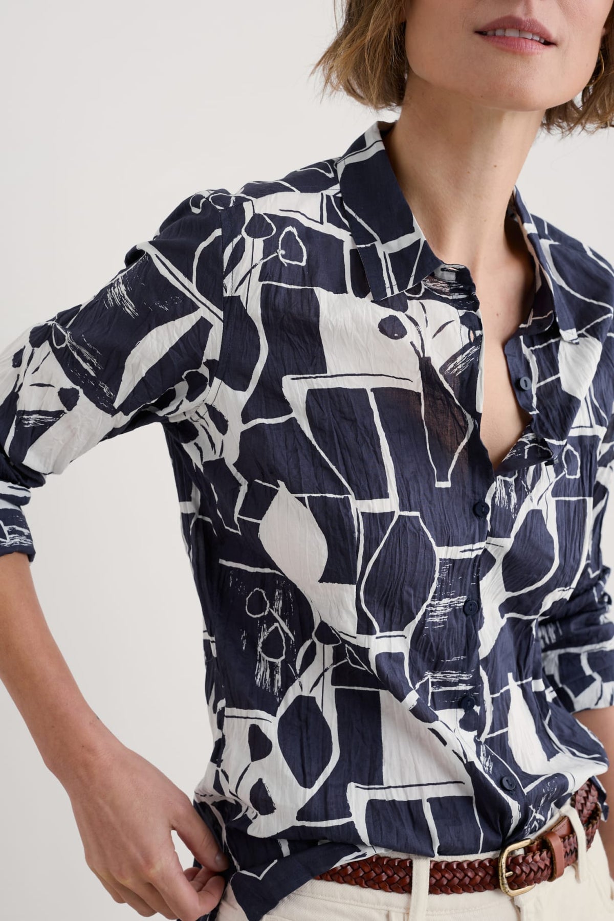 Seasalt Cornwall - ‘Larissa’ Shirt - Window Painting Maritime