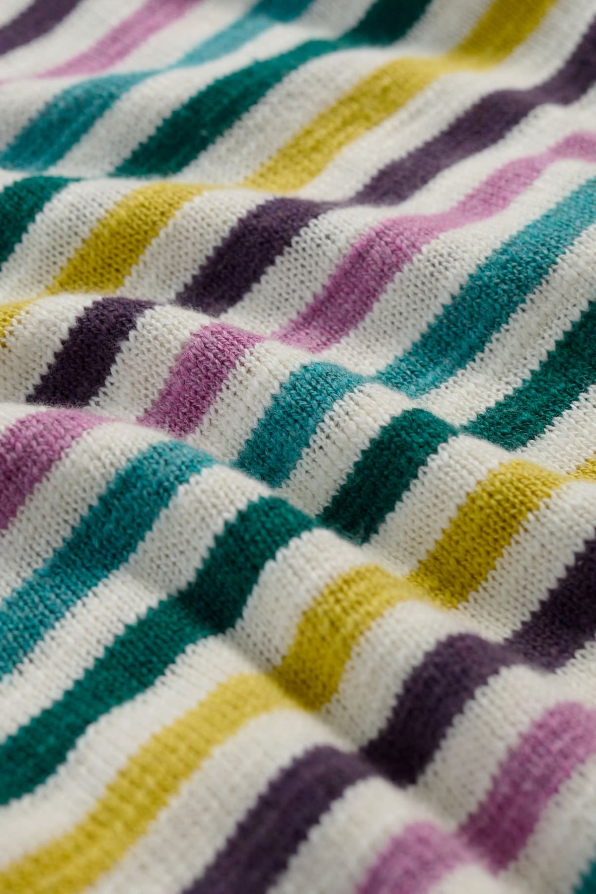 Seasalt Cornwall - ‘Knavock’ Striped Jumper - Mini Cornish Orchid Multi