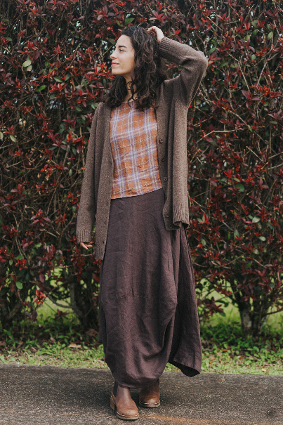 Montaigne - Patou - Pure Lambswool Midi Cardigan 114