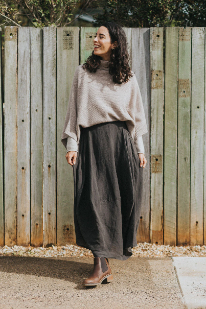 Montaigne - Agnès - 100% New Zealand Lambswool Poncho - 117