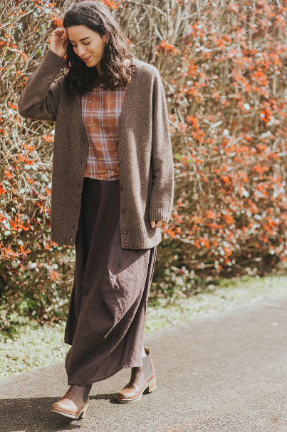 Montaigne - Patou - Pure Lambswool Midi Cardigan 114