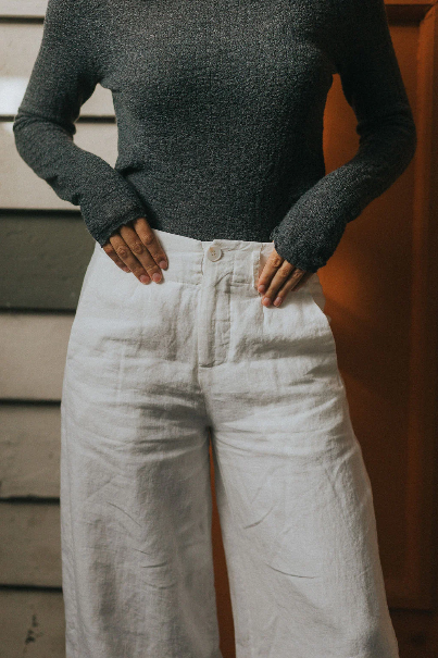 Montaigne - Leroy - Pure Linen Trousers