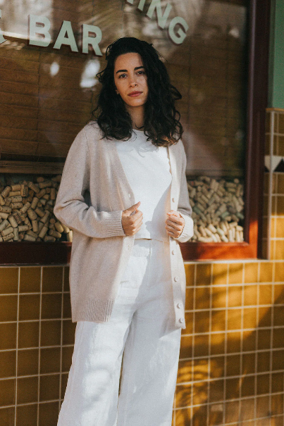 Montaigne - Patou - Pure Lambswool Midi Cardigan 114