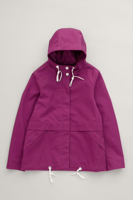 Seasalt Cornwall ‘Blue Depth’ Jacket - Cassis