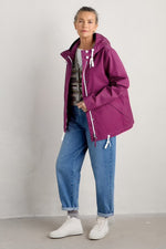 Seasalt Cornwall ‘Blue Depth’ Jacket - Cassis