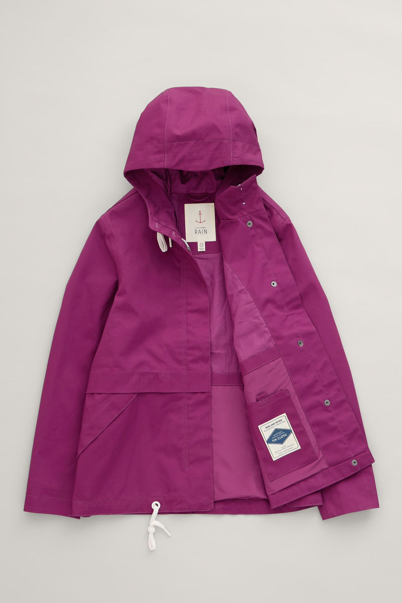 Seasalt Cornwall ‘Blue Depth’ Jacket - Cassis