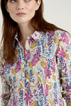 Seasalt Cornwall Larissa Shirt - Lino Foxglove Chalk