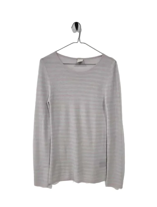 Montaigne - 100% Australian Merino Wool Knit Top Spencer - Stripe