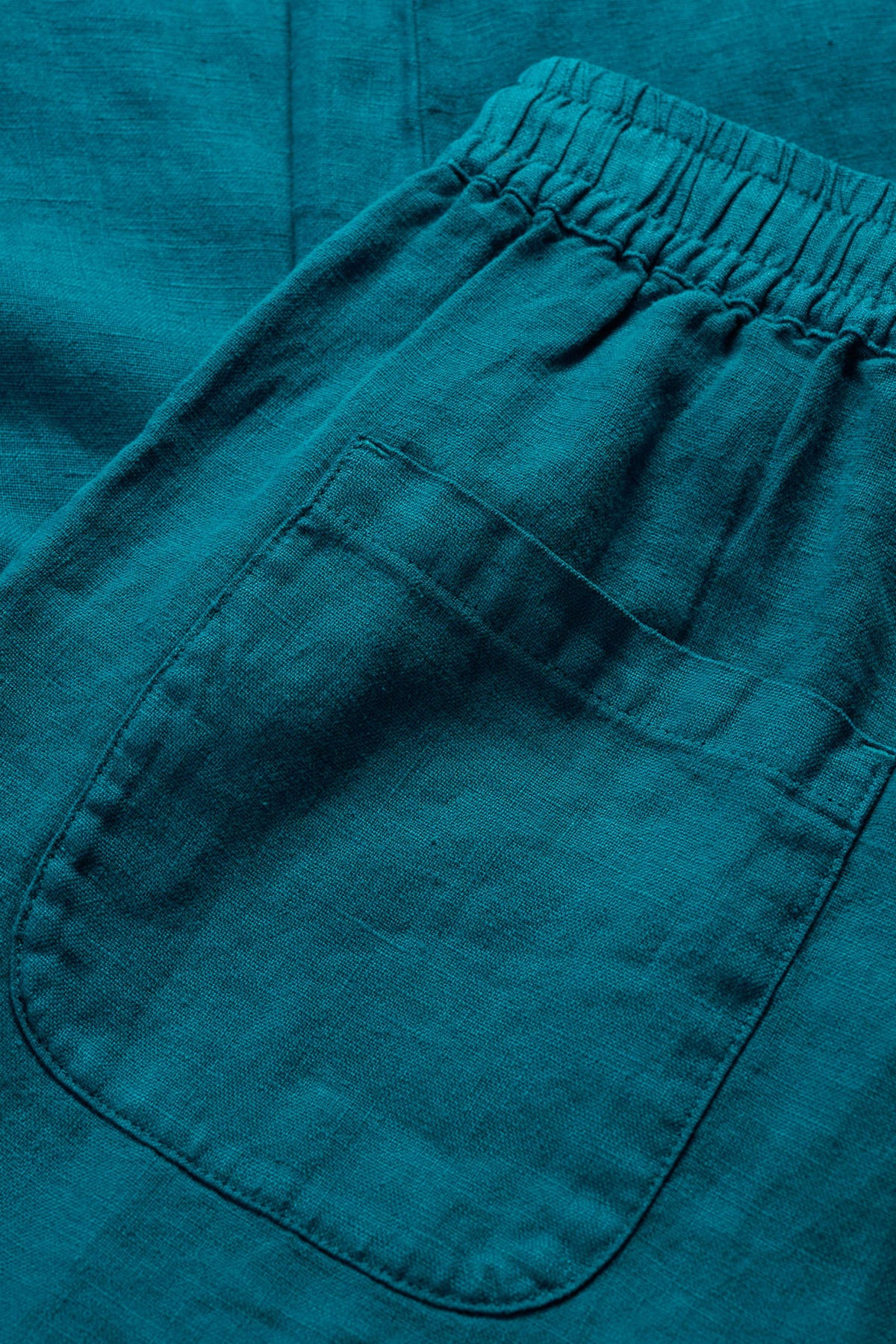 Seasalt Cornwall - ‘Dipping Sun’ Linen Trousers - Dark Drift