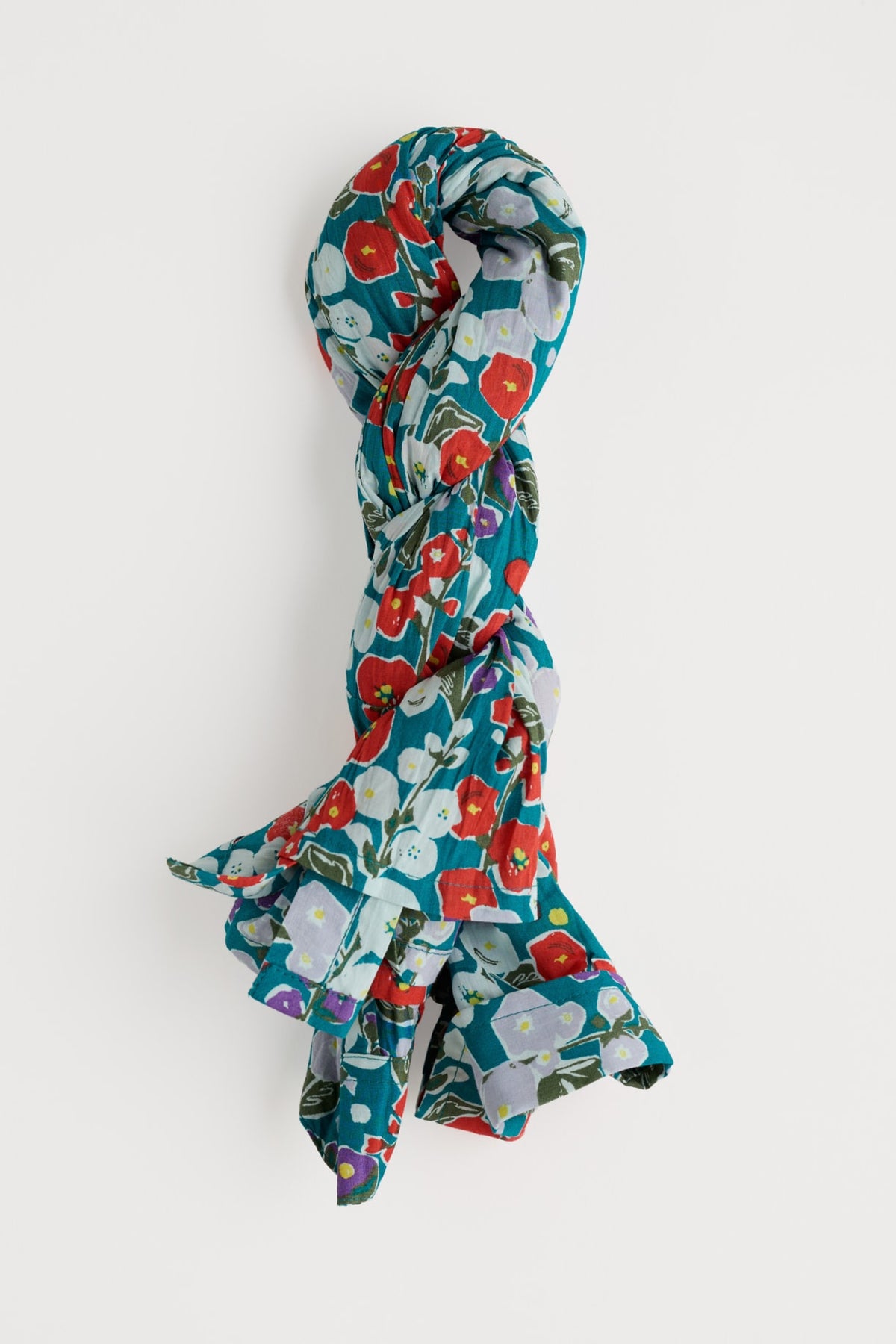 Seasalt Cornwall - ‘Larissa’ Shirt - Wild Hollyhock Dark Drift