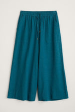 Seasalt Cornwall ‘Sea Heart’ Linen Culottes - Light Squid