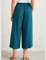 Seasalt Cornwall ‘Sea Heart’ Linen Culottes - Light Squid