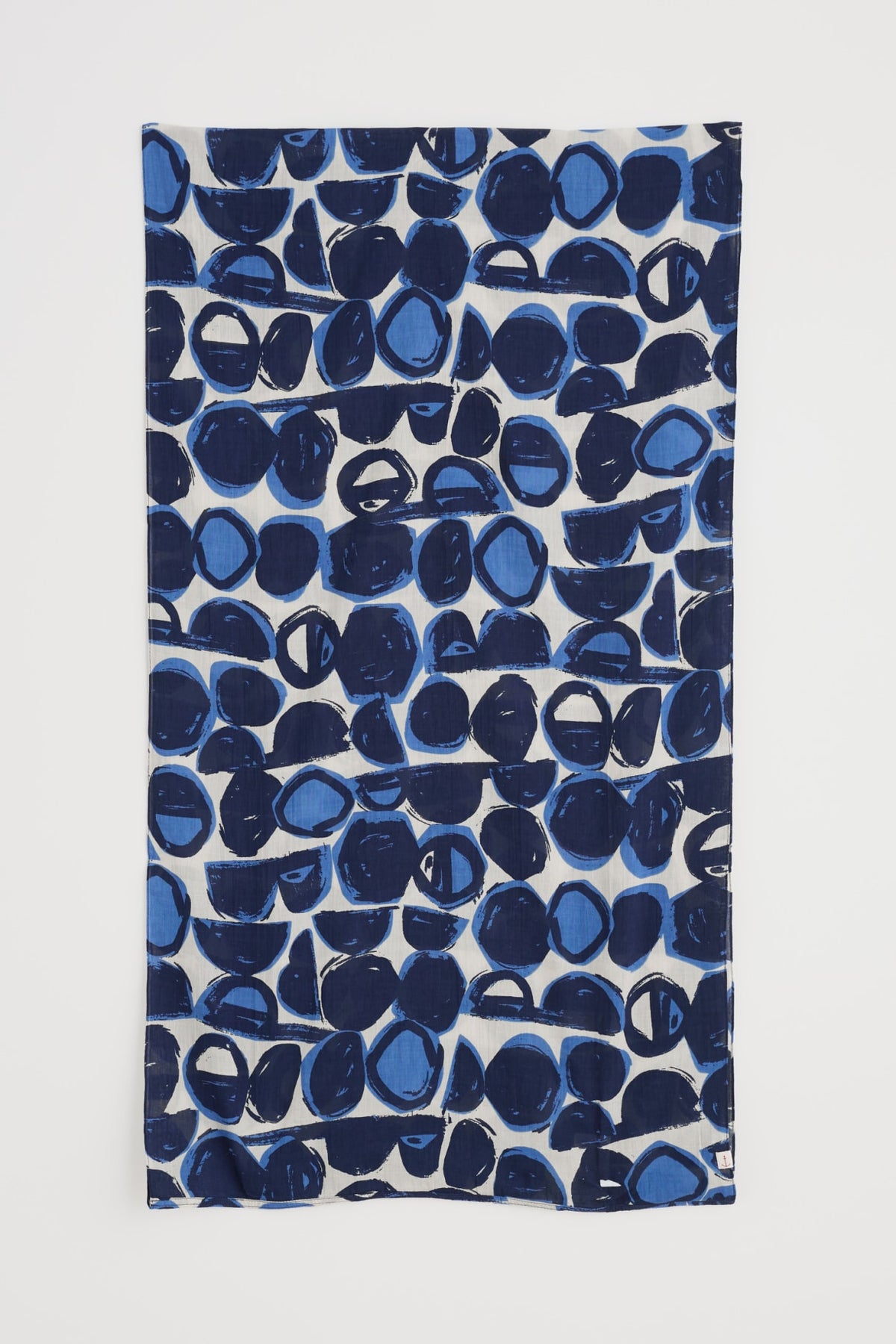 Seasalt Cornwall - 'Summer Circle' Scarf - Pebble Monoprint Aran