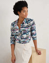 Seasalt Cornwall Larissa Shirt - Turnstone Scene Squall - LAST ONE - Size 8