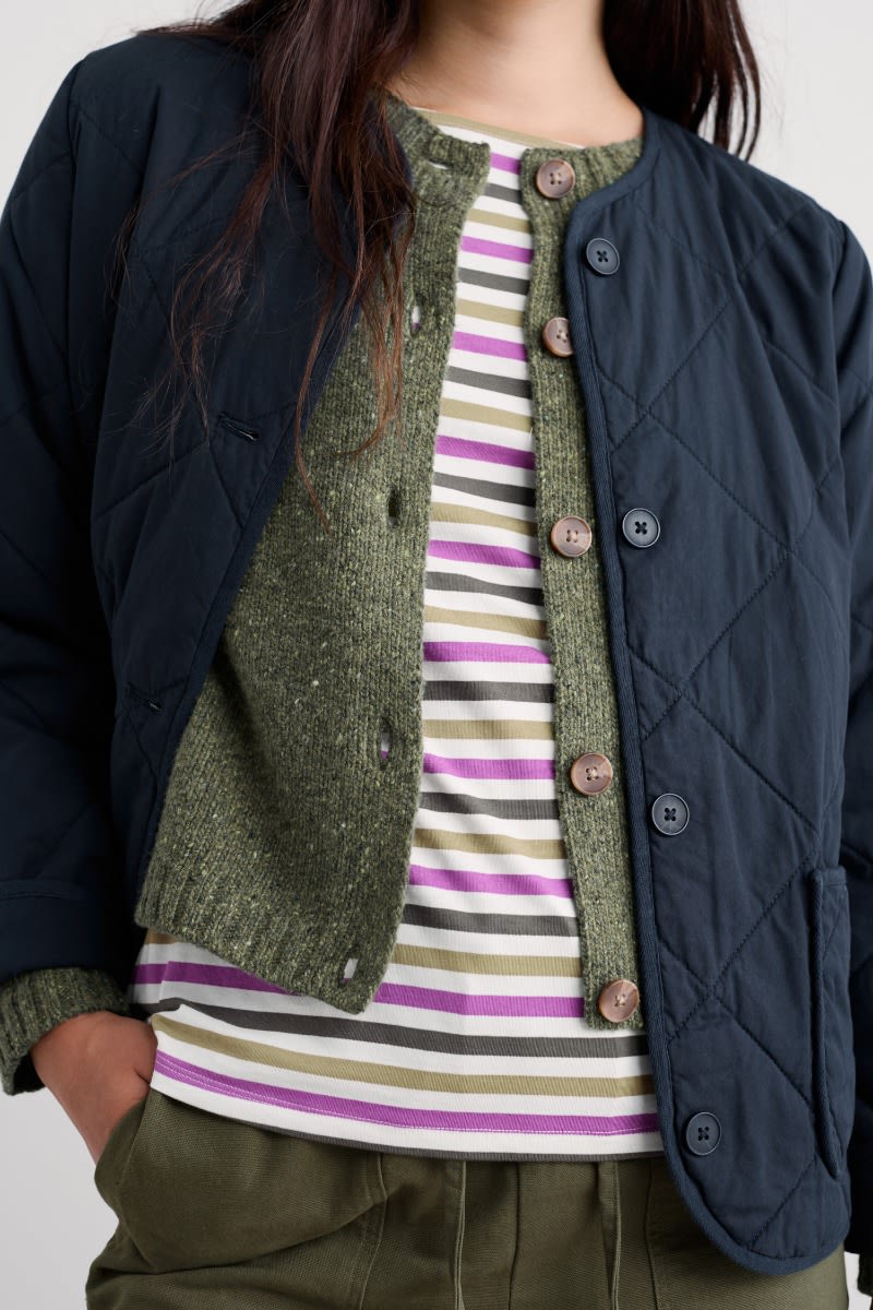 Seasalt Cornwall - Dawson Pick Cardigan Merino - Alpine