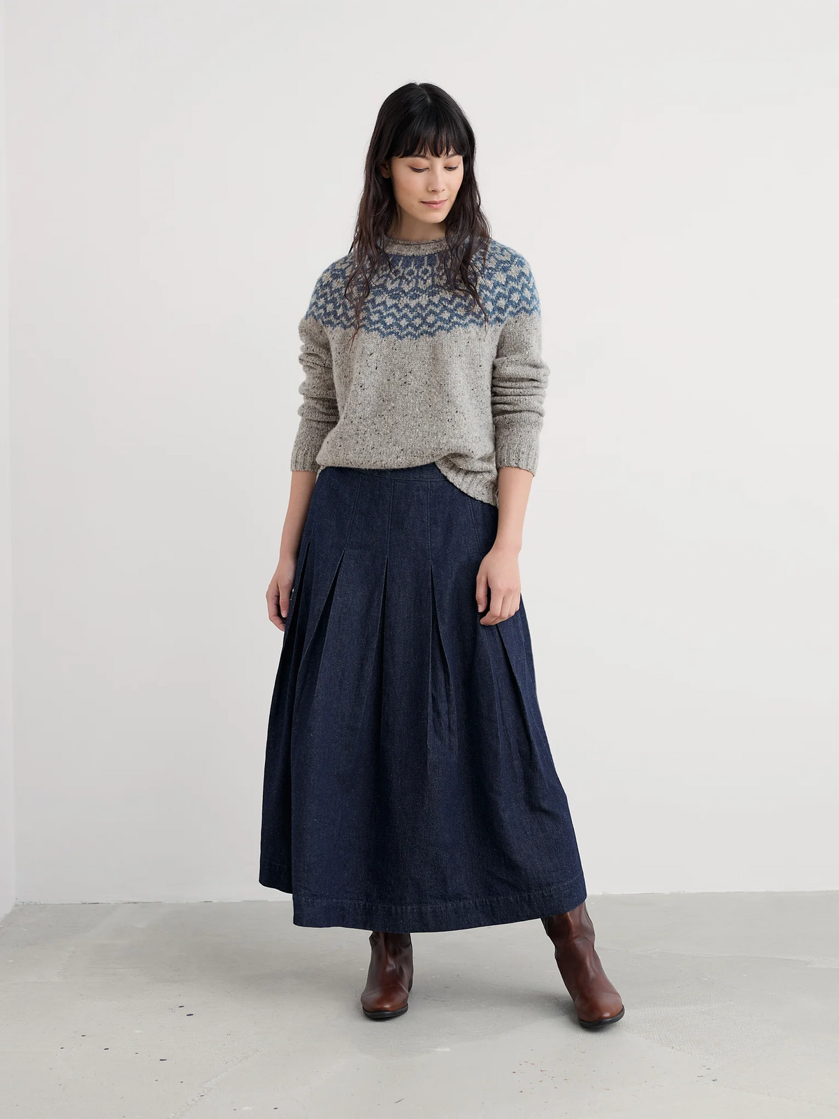 Seasalt Cornwall - Port Kinnis - Merino Blend Jumper - Wag Tail Tor Shore