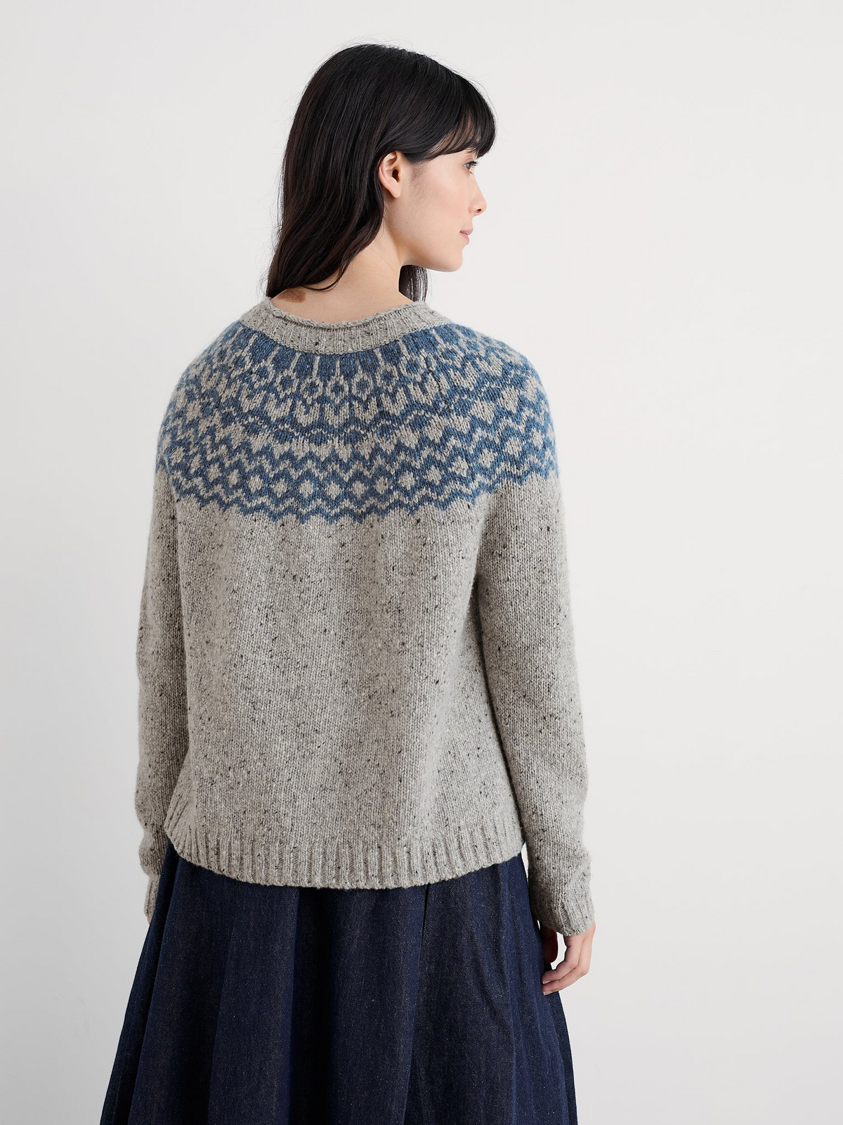 Seasalt Cornwall - Port Kinnis - Merino Blend Jumper - Wag Tail Tor Shore