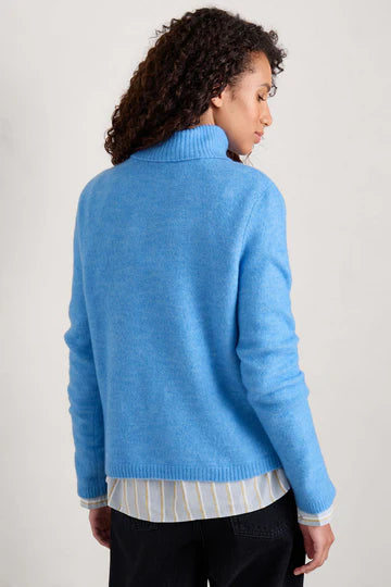 Seasalt Cornwall ‘Cloud Chasing’ Jumper - Clear Sky