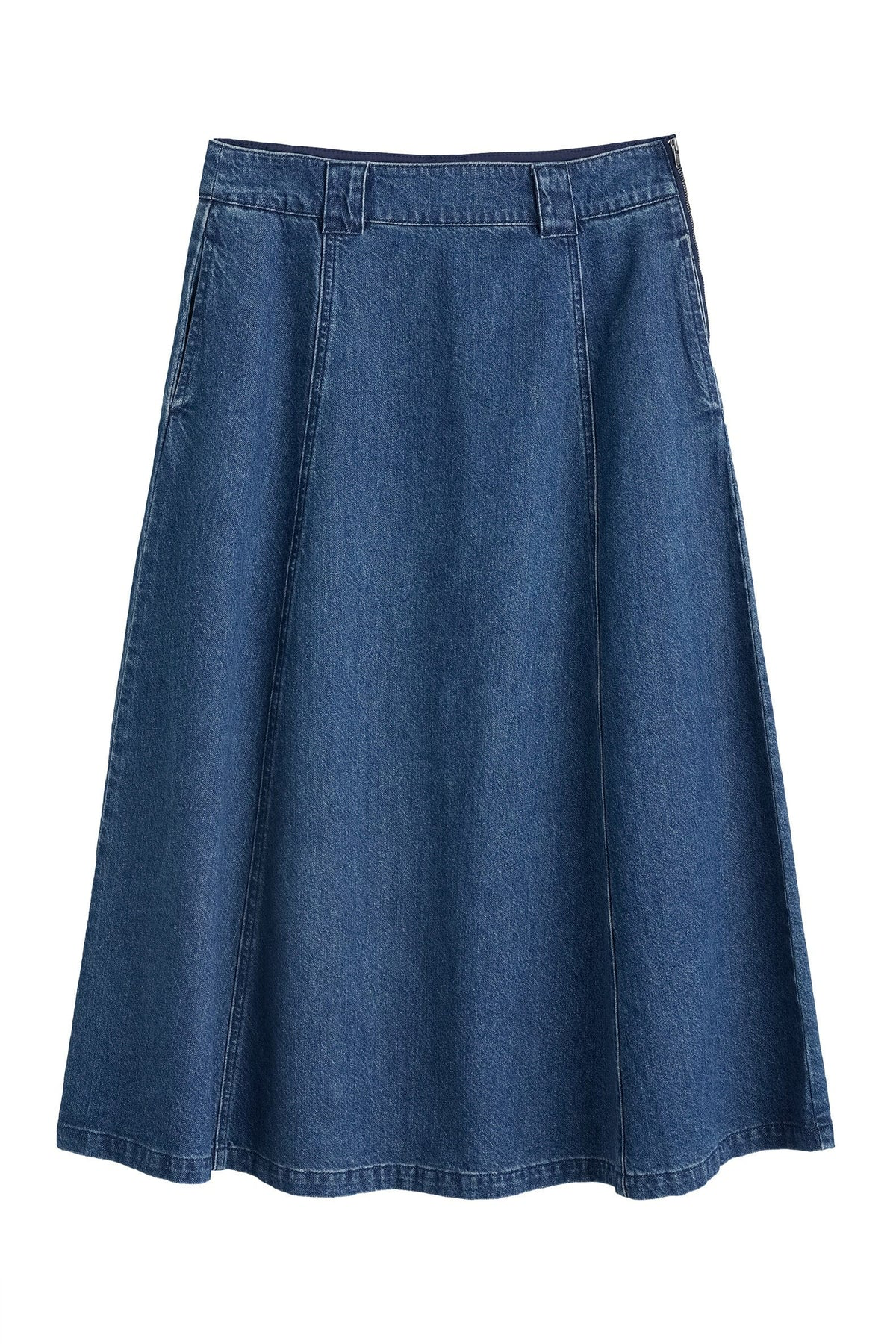 Seasalt Cornwall - Restharrow - Denim Skirt - Mid Wash