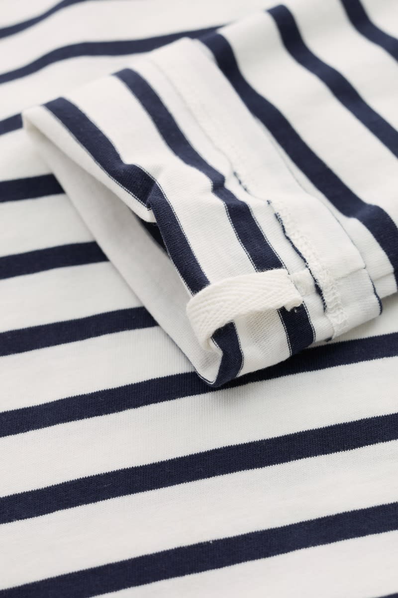 Seasalt Cornwall - ‘Sailor’ Shirt in GOTS Certified Organic Cotton Jersey - Falmouth Breton Chalk Maritime