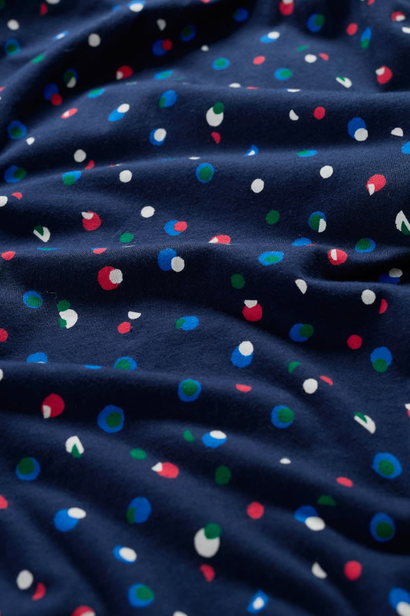 Seasalt Cornwall - S/S ‘April’ Short Sleeve Dress - Abstract Spot Mix